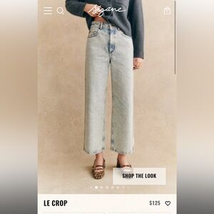Sezane Le Crop Jeans